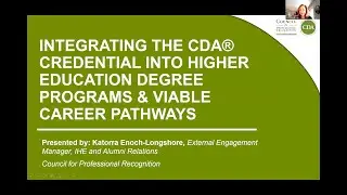 Child Development Associate (CDA) Credential and Ohio&rsquo;s CDA Pathway Agreement