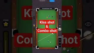 🎱How to kiss shot & combo shot in Plato Pool! 🧨Master Tricky Pockets #platoapp #8ballpool