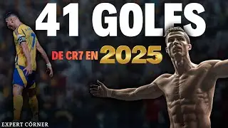 Todos los 41 Goles de Cristiano en 2025, repasa los goles que marcó Cr7 en el año 2025. 