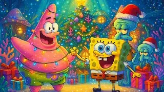 SpongeBob & Patrick Cause Christmas Chaos While Squidward Is Not Amused😂🎄| Funny SpongeBob Animation