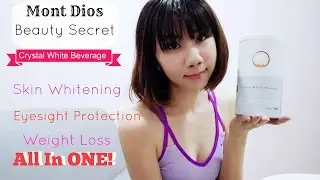 Skin Whitening, Eyesight, weight loss all in 1 - Mont Dios Crystal White Beverage!