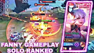 BEGINI CARA ROTASI FANNY BIAR SNOWBALL | FANNY GAMEPLAY SOLO RANKED FREESTYLE KILL!! - MLBB