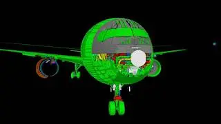 Boeing 777 Digital Mock-Up in CATIA V4 (1993)