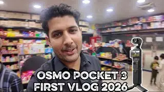 First Vlog of 2026 📸 | Osmo Pocket 3 Real Review (No Hype)