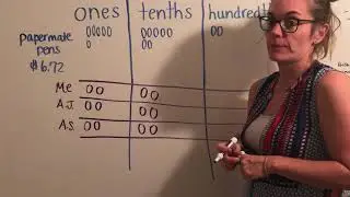 Dividing Decimals with a Place Value Chart! Yay!