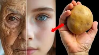 HOW TO MAKE MAKE A HAPPY GLOWING AND WHITE FACE AT HOME WITH A POTATO ! Face pack for glowing Skin 