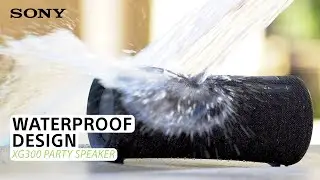 Sony | SRS-XG300 Portable Party Speaker &ndash; Waterproof Design