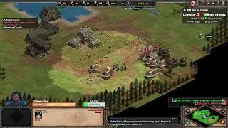 Underestimated the Enemy 😅 Huns Punish My Lazy Army | AOE2 Canal Map