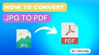 Convert JPG to PDF without any app or software in 2023 | Easy Tutorial | 