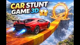 Impossible Car Stunts in 3D Game 😈 | One Mistake = Crash