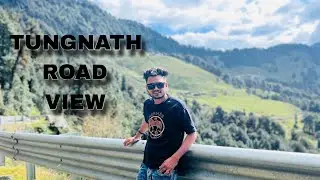 Tungnath || Road View ⛰️😍#vlog 6 #travel #minivlog #uttarakhand #india 