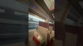 Di dalam kereta cepat Haramain (wooshnya Saudi) #haramain #madinah 