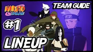 Naruto Online: Lightning Main / Midnight Blade Guide Team LineUp