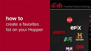 How to Create a Favorites List on Your Hopper