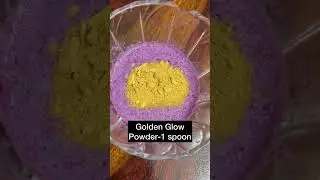 DIY Complexion Improvement Face Pack|Turmeric Face pack|Araah Skin Miracle|#shorts #beautytips