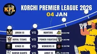 Korchi Premier League ( KPL ) season -3 || Korchi Cricket #youtubevideo #korchi #cricket 