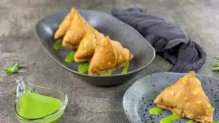 طريقة السمبوسة الهندي بالخضار 🇮🇳