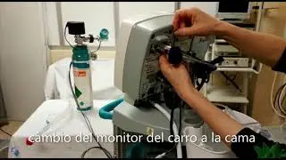 5. INOMAX® Óxido Nítrico Linde®️ Modo transporte. Ojo, módulo de NO y filtro están montados al revés