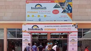 IndoMach | Hitex Exhibition center | Hyderabad | Industrial machinery |  #tanzeeldiaries