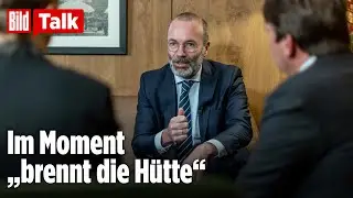 EU-Chef Manfred Weber: Warum ist die EU so machtlos? | BILD TALK