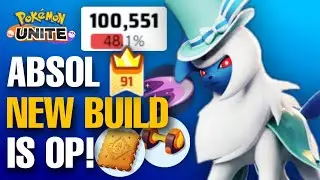 POKEMON UNITE - ABSOL NEW BUILD IS OP! | AYAZAMI SIEGA