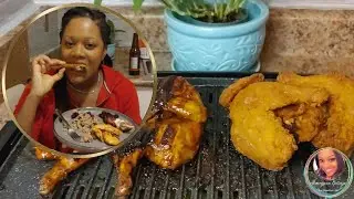 Jerk and Fry Cornish Hen! Mi Seh It Nice! |Stacey&rsquo;s Kitchen  |Eating Time