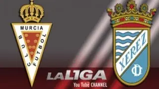 Gol de Kike Garc&iacute;a (1-0) en el Real Murcia - Xerez CD - HD