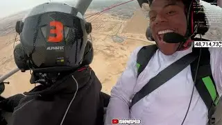iShowSpeed Flies Over The Pyramids In Egypt 🤯