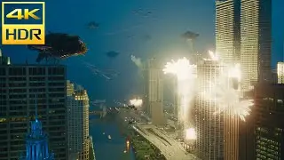 Chicago Invasion | Transformers Dark of the Moon (2011) MovieClip 4K HDR
