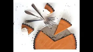 ABH Dark Chocolate Pumpkin Tart