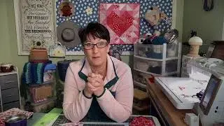 Spend a cold rainy day in the sewing room...LIVE!