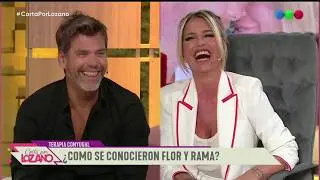 ¿Cómo empezó la relación de Flor Peña y Rama? - Cortá por Lozano 2020