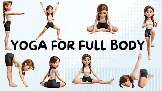 Full Body Yoga for Kids | Stretch & Strengthen Every Muscle