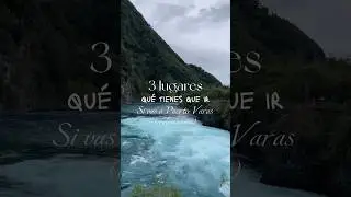 Qu&eacute; hicimos 3 d&iacute;as qued&aacute;ndonos en Puerto Varas 📍🎥: @tamarachile #puertovaras #saltosdelpetrohue