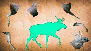 CUTE ANIMALS Wild Elk Puzzle 귀여운 동물 야생 엘크 퍼즐