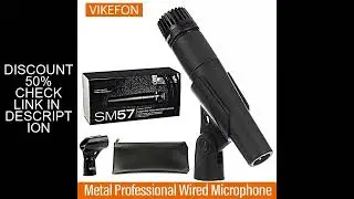 SM57 Dynamic Vocal Classic Style Microphone Instrument Classic Professional Dynamic Cardioid Unidire