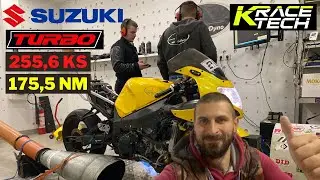 SUZUKI GSX-R 1000 K1 TURBO | 255,6 ks | 175,5 nm | DYNO Run