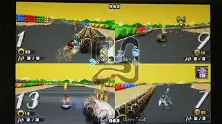 Dr. Robonik's Ring Racers 4 Player Vs. Race (Pac Man Vs. Muscle Man Vs. Hugh Neutron Vs. Shrek)