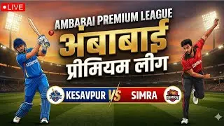 Keshavpur vs Simra  M.R. AMBABAI is live