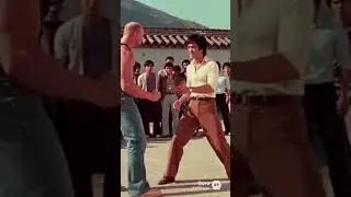 Брюс Ли наносит серию ударов ногами &ndash; легендарная скорость! #brucelee #shorts #karate #viral #mar...