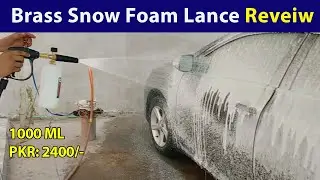 Pressure Washer Foam Bottle | Snow Foam Lance | Best Foam Cannon for Car Wash