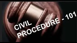 Гражданское процессуальное право 101