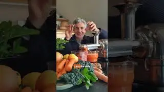 Wilde Rohkost - S&auml;fte mit dem Angel Juicer 5500  #essbarewildpflanzen