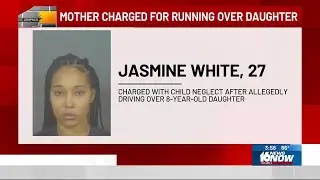 Mother charged after allegedly running over daughter at Cedar Glen Apartments