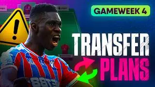 MY FPL GW4 TRANSFER PLANS | FREE HIT NEEDED? 🤔 | Fantasy Premier League 25/26