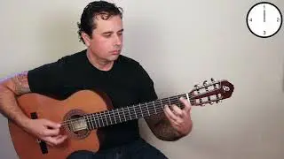 TANGOS with Pick 1 - Ben Woods - Flamenco guitar with Plectrum