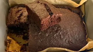 G&acirc;teau banane chocolat healthy, express #healthyfood #banana #receitas #recipe