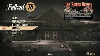 ** Fallout 76 / HALLOWEEN main menu! **