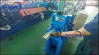 small blue shutter slat door roll forming machine#shutterdoormachine #shutterslatmachine