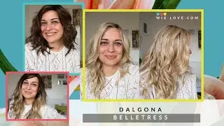 Dalgona di Belle Tress - Parrucca sintetica termoresistente - 2 lunghezze